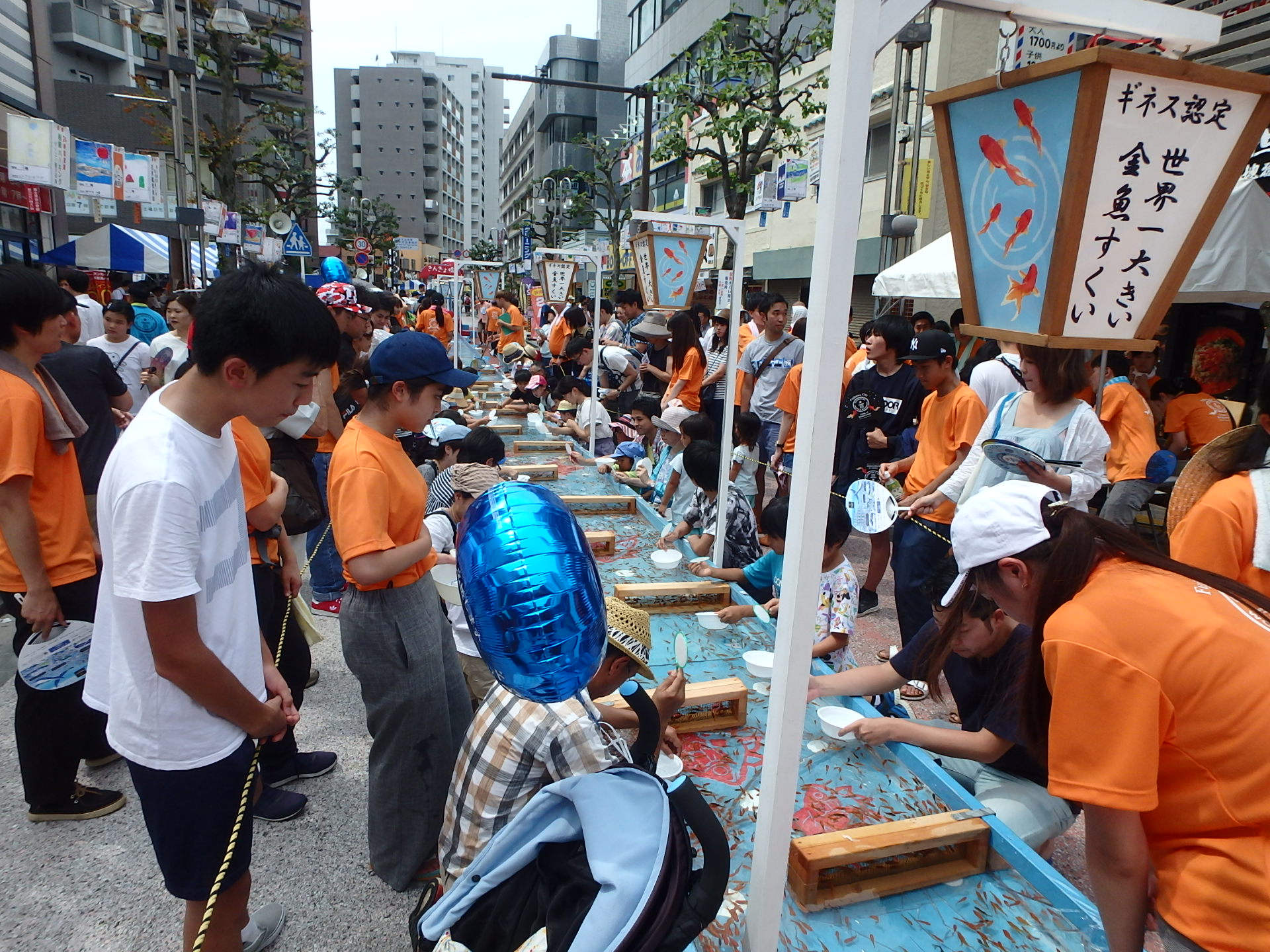 ギネス認定 世界一大きい金魚すくい 横浜 湘南 横須賀不動産 賃貸 ウスイホーム